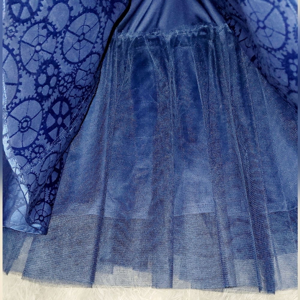 Blue Limited Edition Doctor Who TARDIS Dress, Medium NWT - Picture 7 of 10